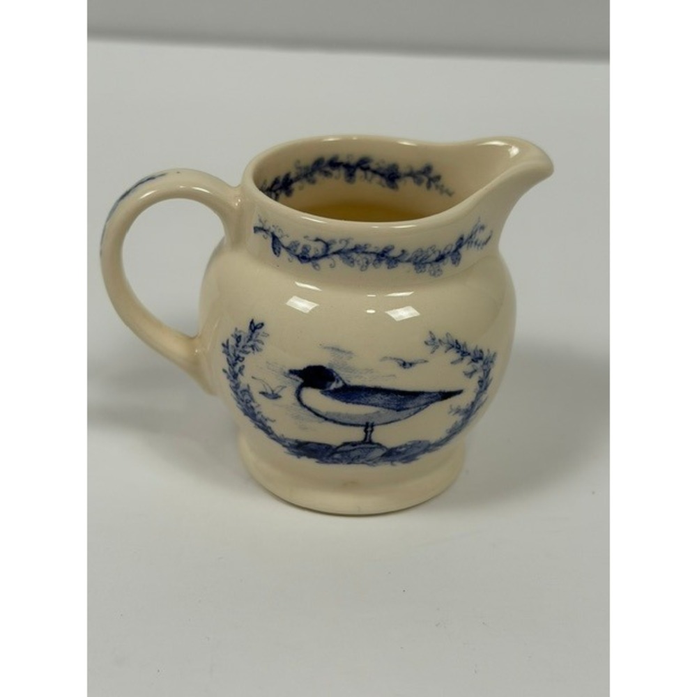 Emma Bridgewater National Trust Small Creamer – Blue & White England Pottery